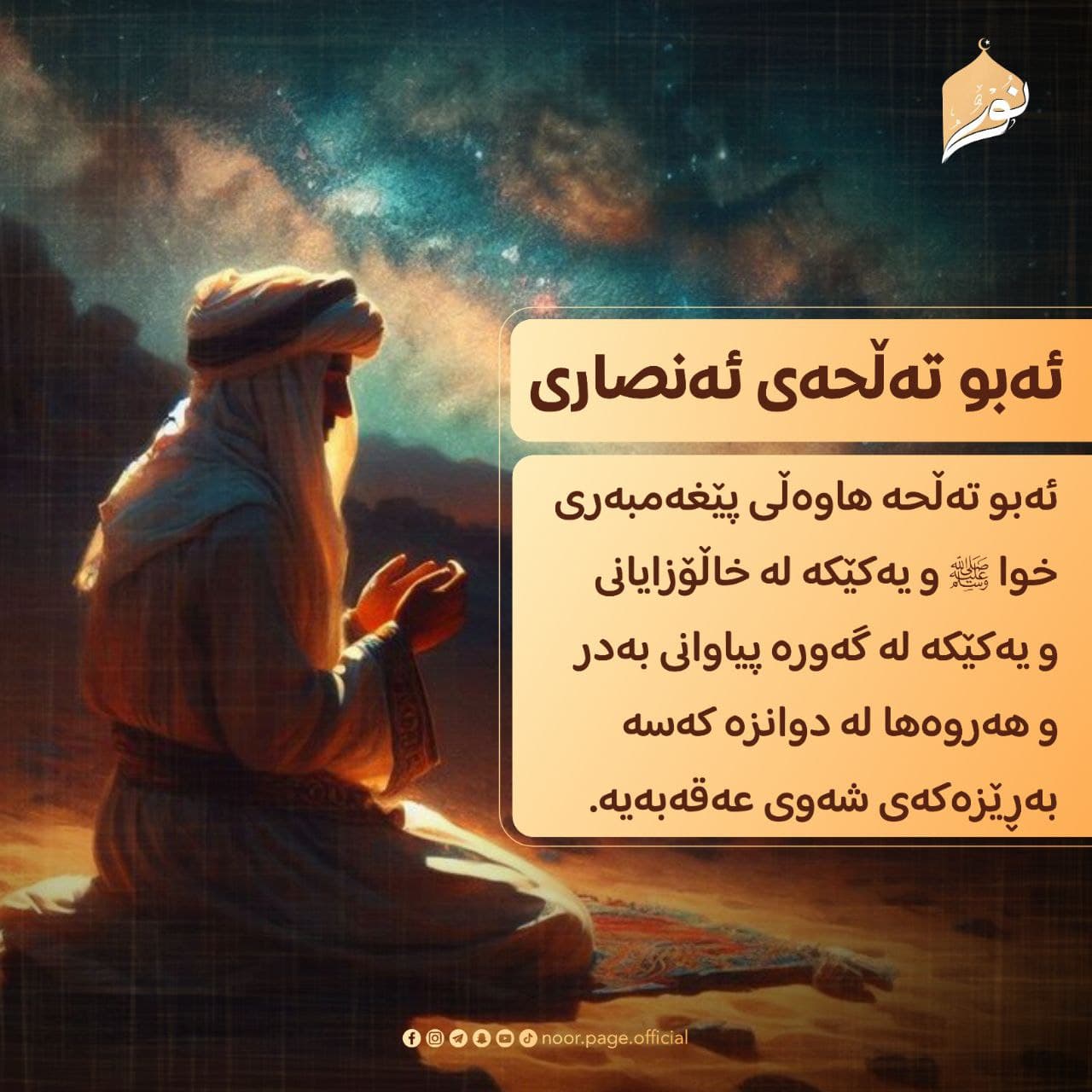 ئەبو تەڵحەی ئەنصاری